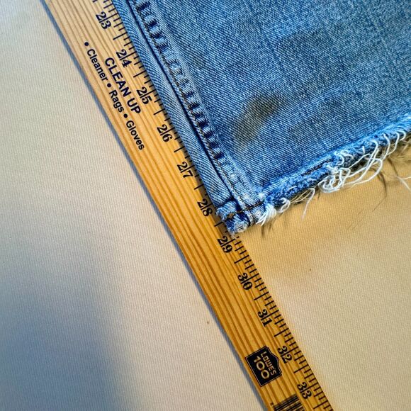 American Eagle Jeans Mens Size 33 Bootcut Y2K Distressed Grunge - Picture 12 of 16